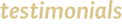 testimonials