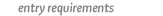 entry requirements